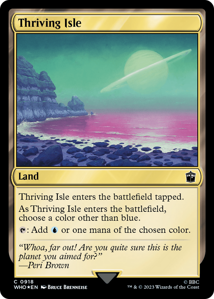 Thriving Isle (Surge Foil) [Doctor Who] | Gear Gaming Bentonville