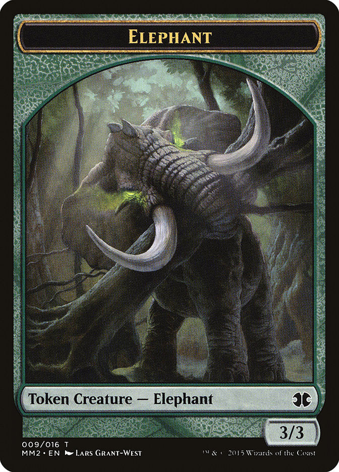 Elephant Token [Modern Masters 2015 Tokens] | Gear Gaming Bentonville