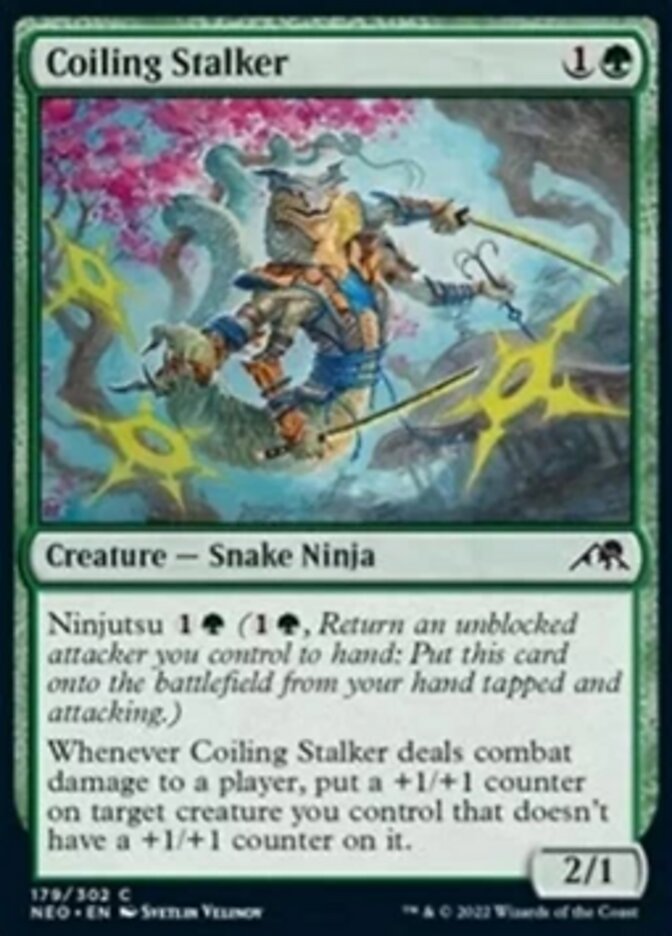 Coiling Stalker [Kamigawa: Neon Dynasty] | Gear Gaming Bentonville