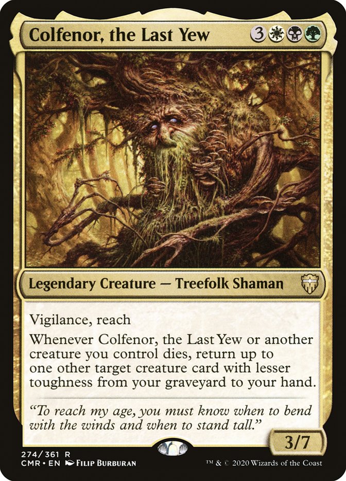 Colfenor, the Last Yew [Commander Legends] | Gear Gaming Bentonville
