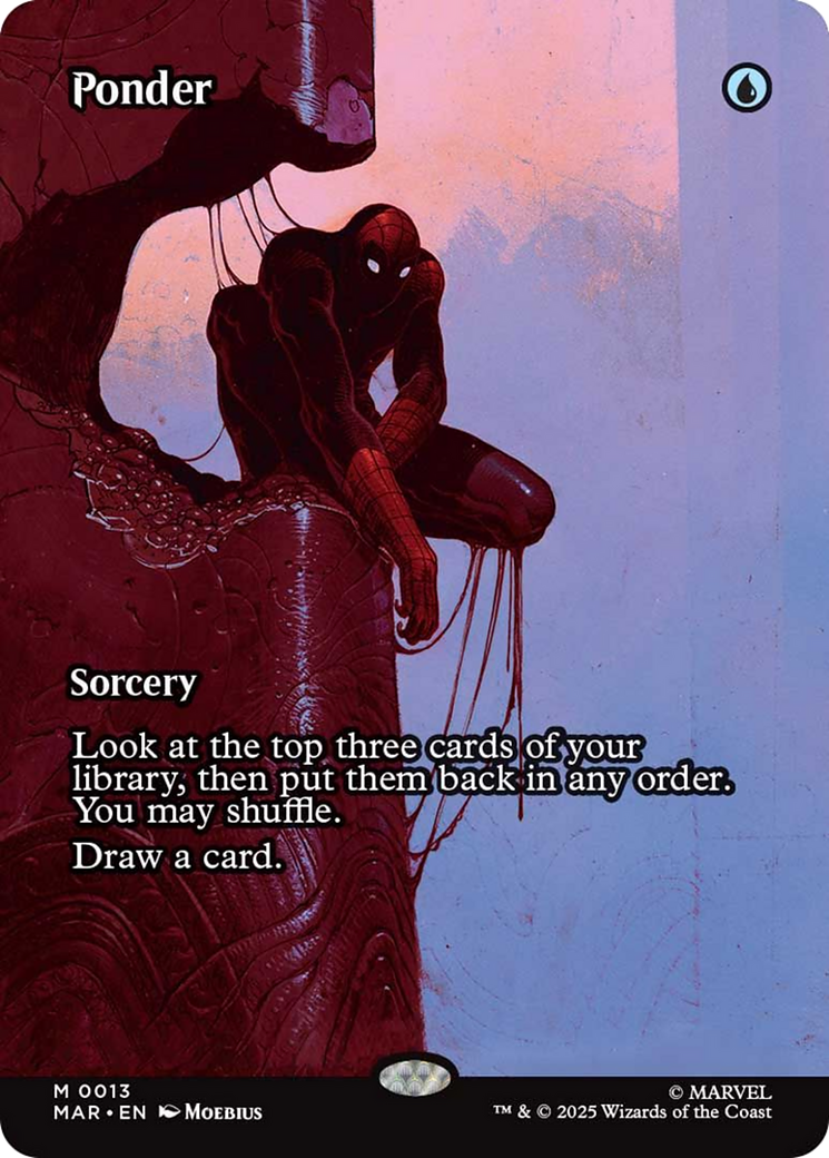 Ponder (Borderless) [Marvel Universe: Eternal-Legal] | Gear Gaming Bentonville