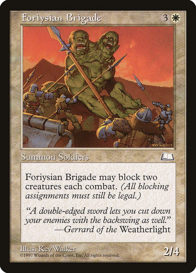 Foriysian Brigade [Weatherlight] | Gear Gaming Bentonville
