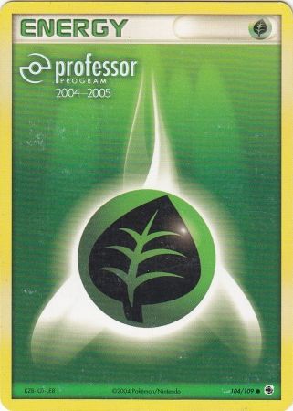 Grass Energy (104/109) (2004 2005) [Professor Program Promos] | Gear Gaming Bentonville