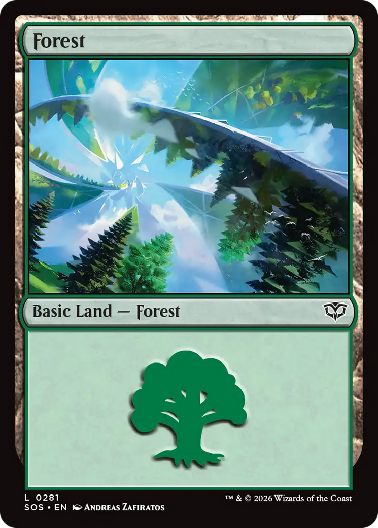 Forest (0281) [Secrets of Strixhaven] | Gear Gaming Bentonville