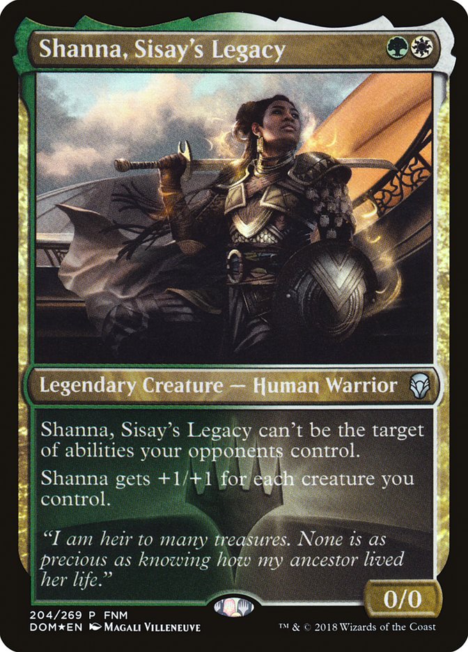 Shanna, Sisay's Legacy (FNM) [Dominaria Promos] | Gear Gaming Bentonville