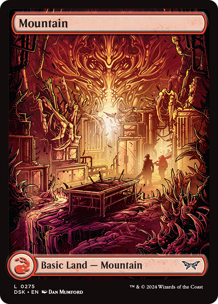 Mountain (275) - Full Art [Duskmourn: House of Horror] | Gear Gaming Bentonville