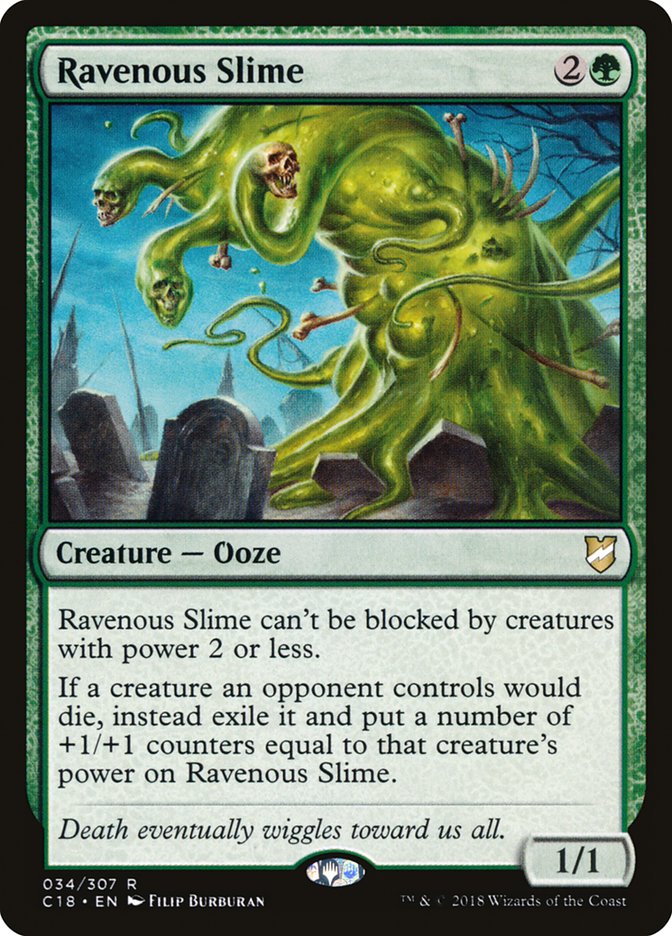 Ravenous Slime [Commander 2018] | Gear Gaming Bentonville
