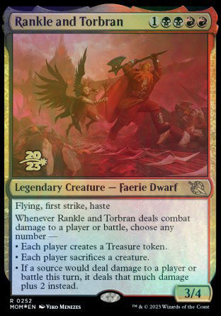 Rankle and Torbran [March of the Machine Prerelease Promos] | Gear Gaming Bentonville