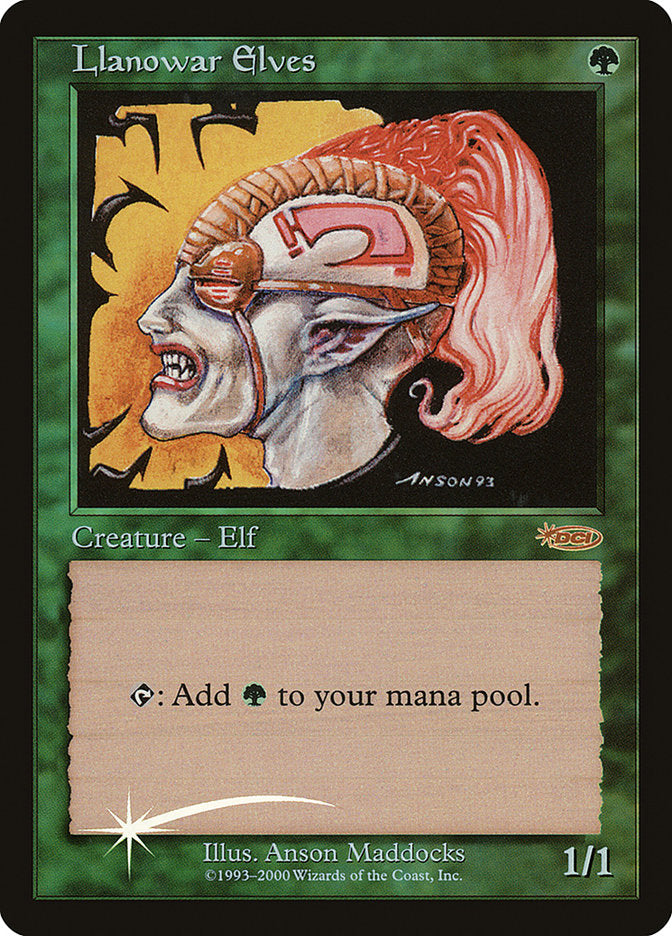 Llanowar Elves [Friday Night Magic 2000] | Gear Gaming Bentonville