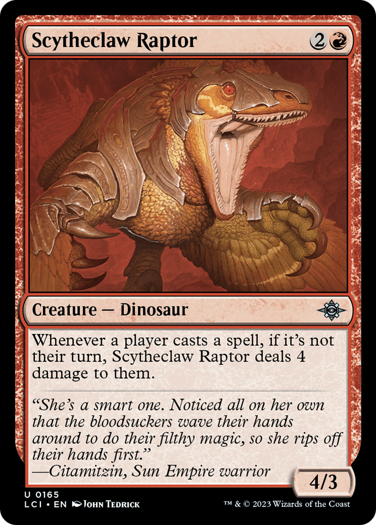 Scytheclaw Raptor [The Lost Caverns of Ixalan] | Gear Gaming Bentonville