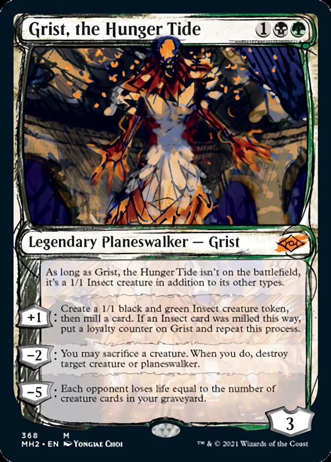 Grist, the Hunger Tide (Sketch) [Modern Horizons 2] | Gear Gaming Bentonville