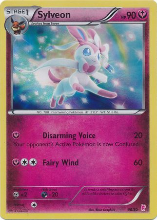Sylveon (30/30) [XY: Trainer Kit - Sylveon] | Gear Gaming Bentonville