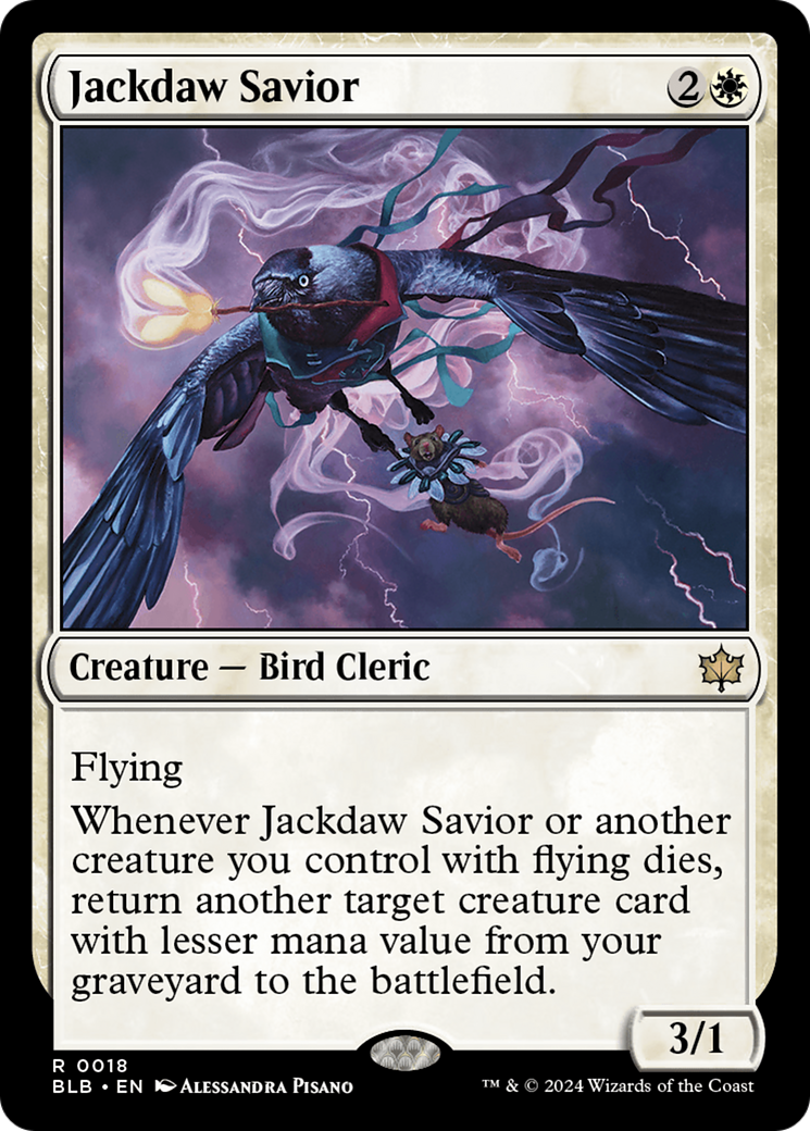 Jackdaw Savior [Bloomburrow] | Gear Gaming Bentonville