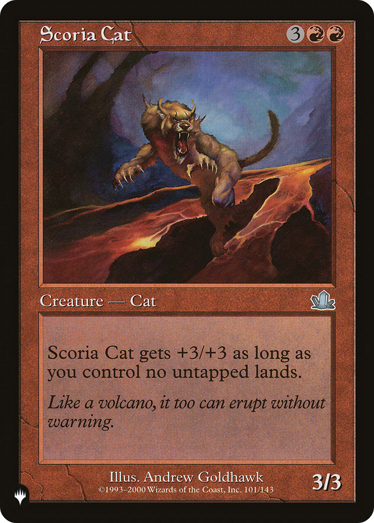 Scoria Cat [The List Reprints] | Gear Gaming Bentonville