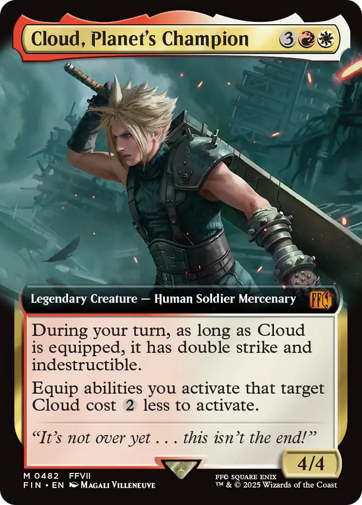 Cloud, Planet's Champion (Extended Art) [FINAL FANTASY] | Gear Gaming Bentonville