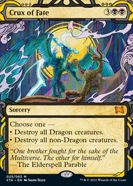 Crux of Fate (Foil Etched) [Strixhaven: School of Mages Mystical Archive] | Gear Gaming Bentonville