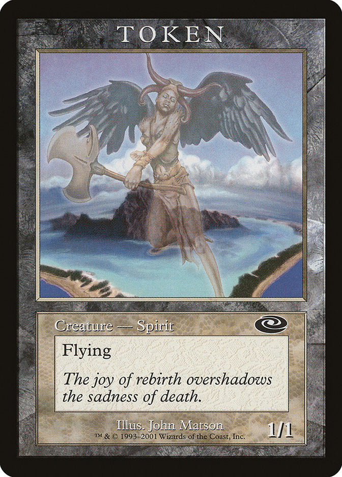 Spirit Token [Magic Player Rewards 2001] | Gear Gaming Bentonville