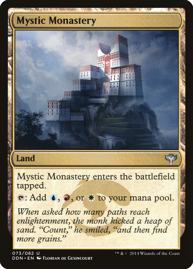 Mystic Monastery [Duel Decks: Speed vs. Cunning] | Gear Gaming Bentonville