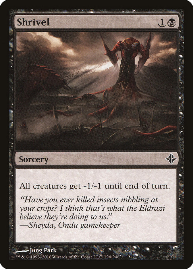Shrivel [Rise of the Eldrazi] | Gear Gaming Bentonville