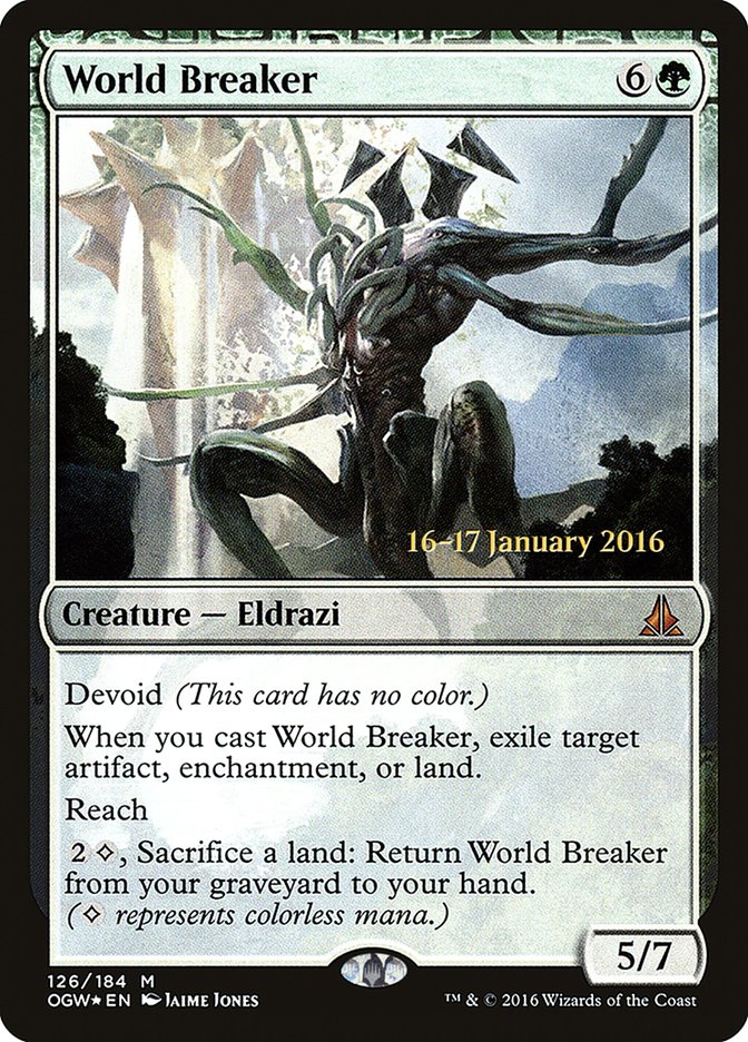 World Breaker [Oath of the Gatewatch Prerelease Promos] | Gear Gaming Bentonville