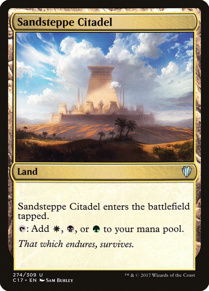 Sandsteppe Citadel [Commander 2017] | Gear Gaming Bentonville