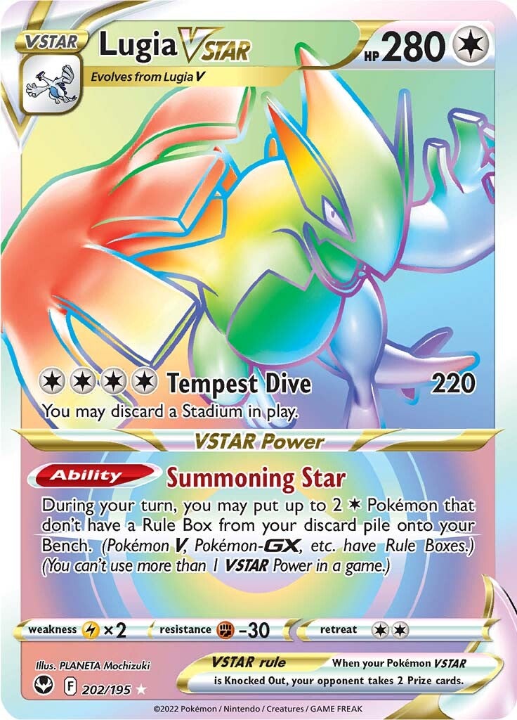 Lugia VSTAR (202/195) [Sword & Shield: Silver Tempest] | Gear Gaming Bentonville