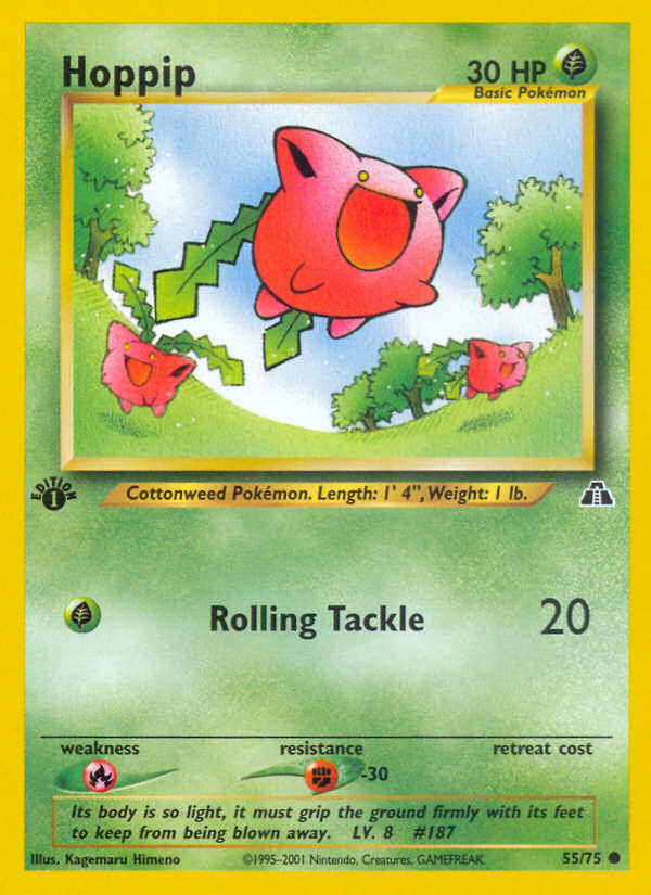 Hoppip (55/75) [Neo Discovery 1st Edition] | Gear Gaming Bentonville