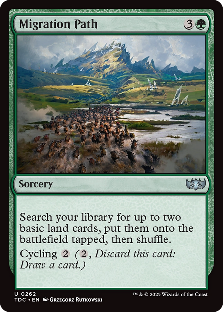 Migration Path [Tarkir: Dragonstorm Commander] | Gear Gaming Bentonville