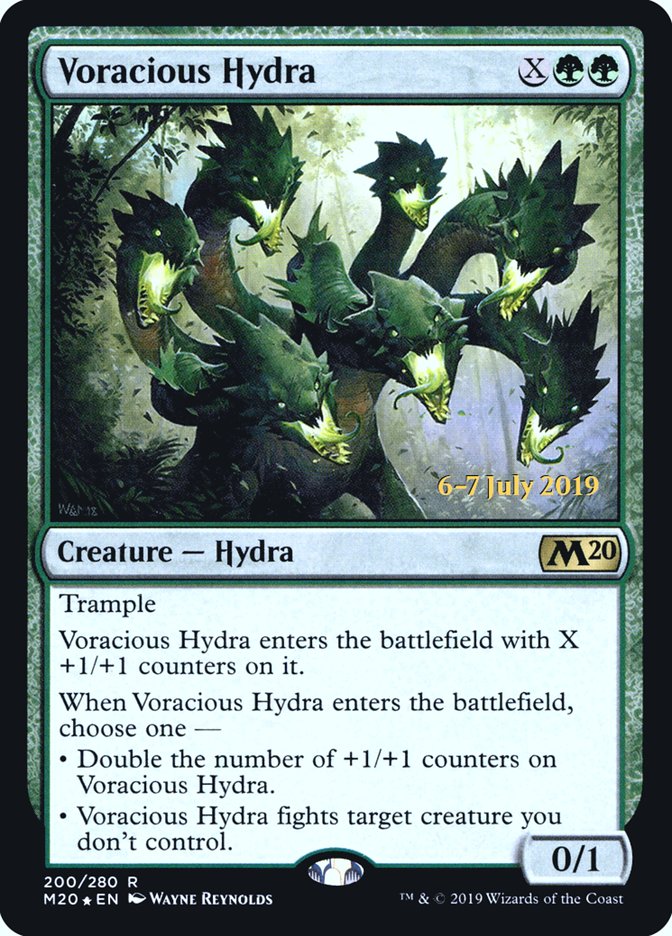 Voracious Hydra [Core Set 2020 Prerelease Promos] | Gear Gaming Bentonville