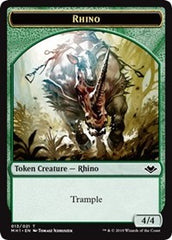 Rhino (013) // Spirit (016) Double-Sided Token [Modern Horizons Tokens] | Gear Gaming Bentonville