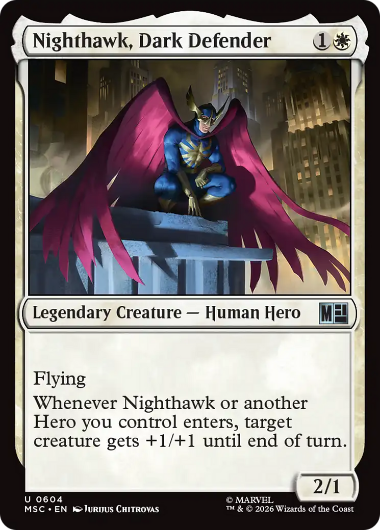 Nighthawk, Dark Defender [Marvel Super Heroes Commander] | Gear Gaming Bentonville