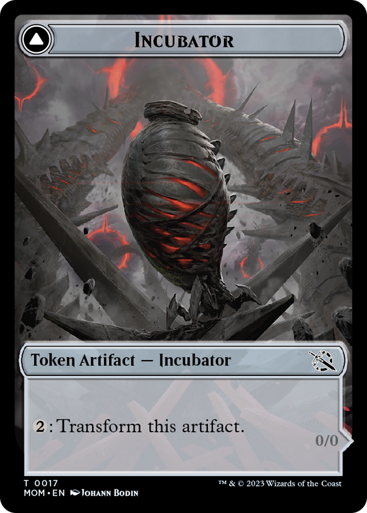 Incubator // Phyrexian (17) Double-Sided Token [March of the Machine Tokens] | Gear Gaming Bentonville