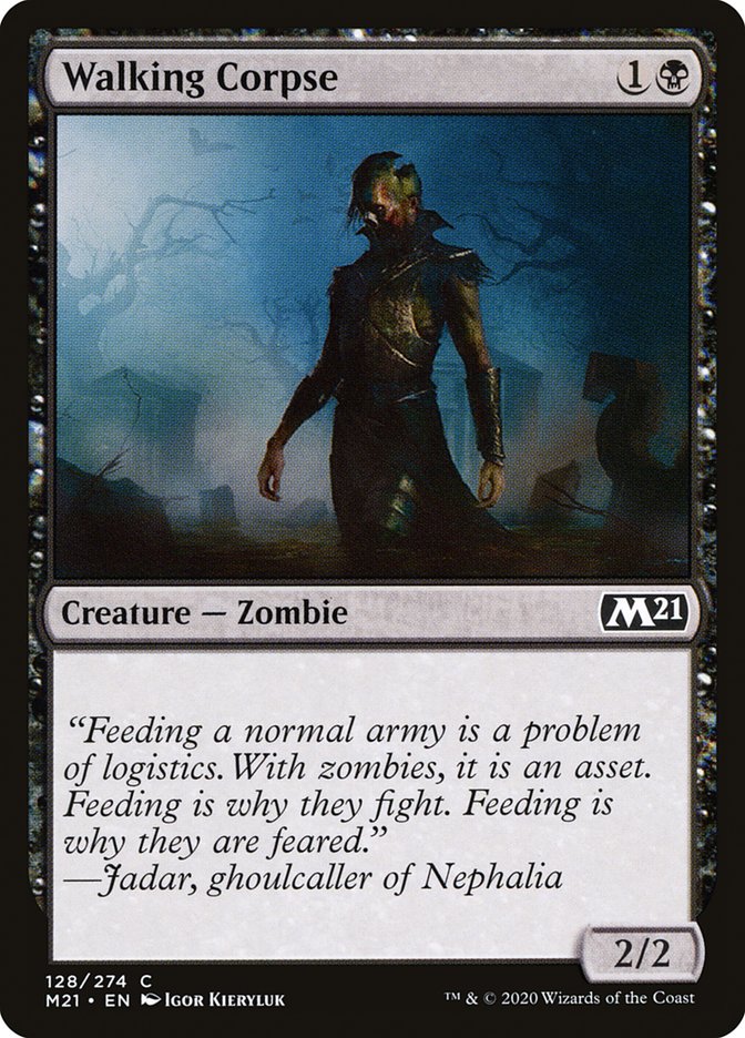 Walking Corpse [Core Set 2021] | Gear Gaming Bentonville