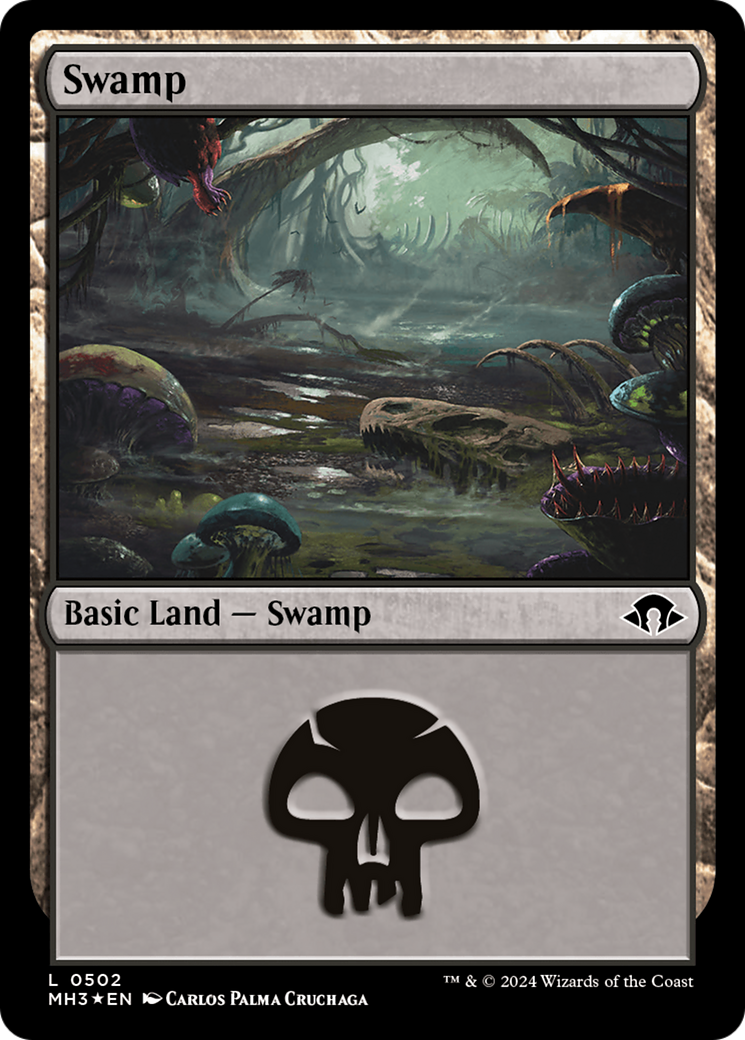 Swamp (0502) (Ripple Foil) [Modern Horizons 3] | Gear Gaming Bentonville