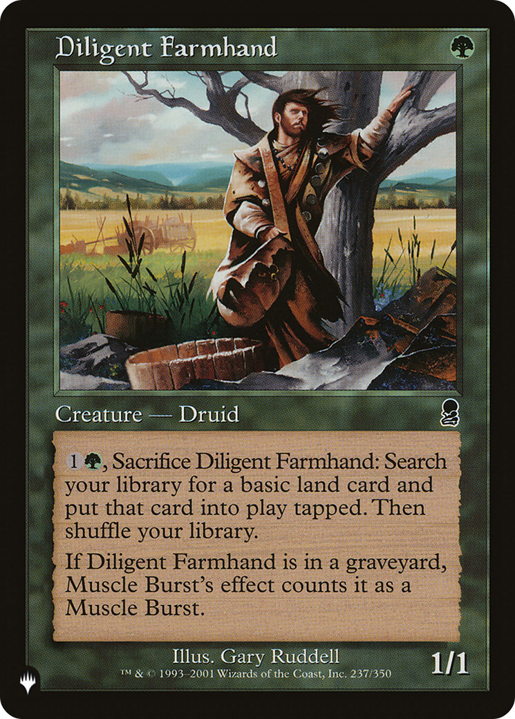 Diligent Farmhand [The List Reprints] | Gear Gaming Bentonville