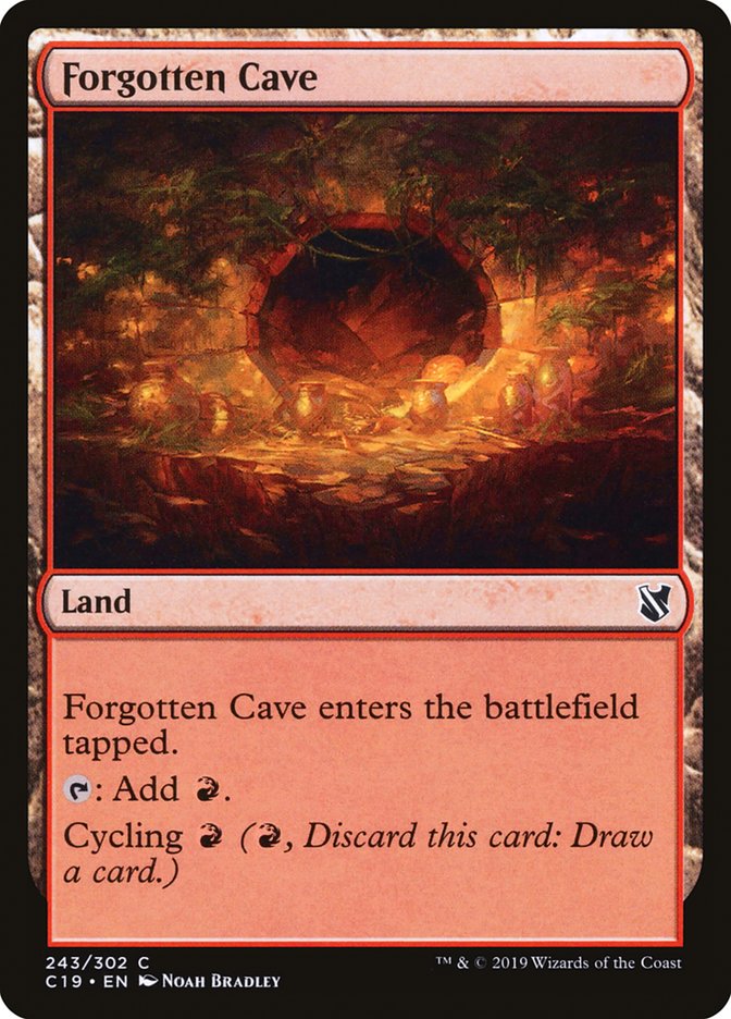 Forgotten Cave [Commander 2019] | Gear Gaming Bentonville