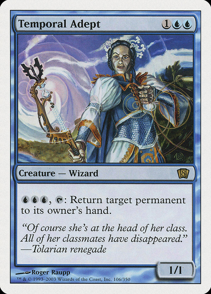 Temporal Adept [Eighth Edition] | Gear Gaming Bentonville
