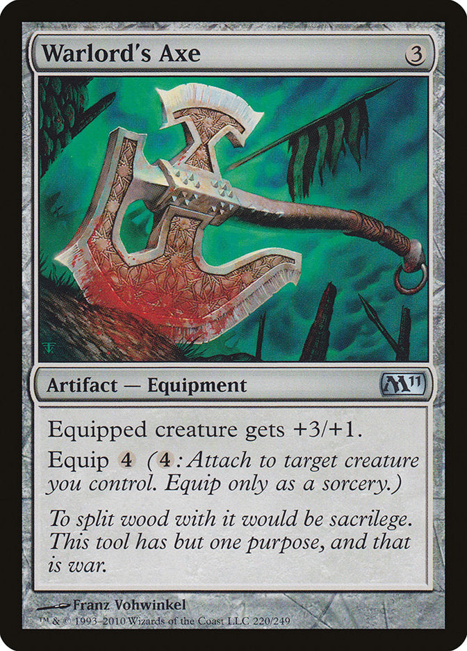 Warlord's Axe [Magic 2011] | Gear Gaming Bentonville