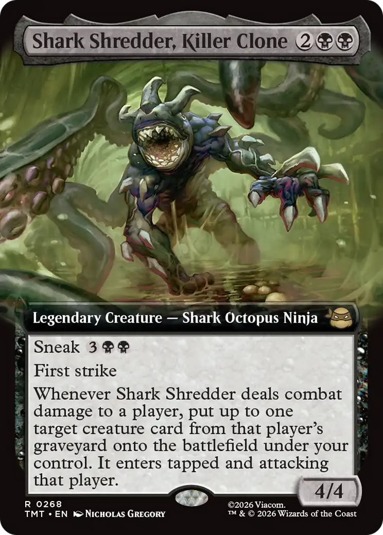 Shark Shredder, Killer Clone (Extended Art) [Teenage Mutant Ninja Turtles] | Gear Gaming Bentonville