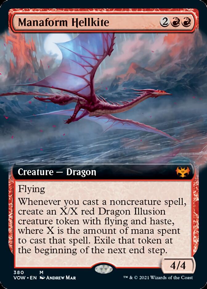 Manaform Hellkite (Extended Art) [Innistrad: Crimson Vow] | Gear Gaming Bentonville