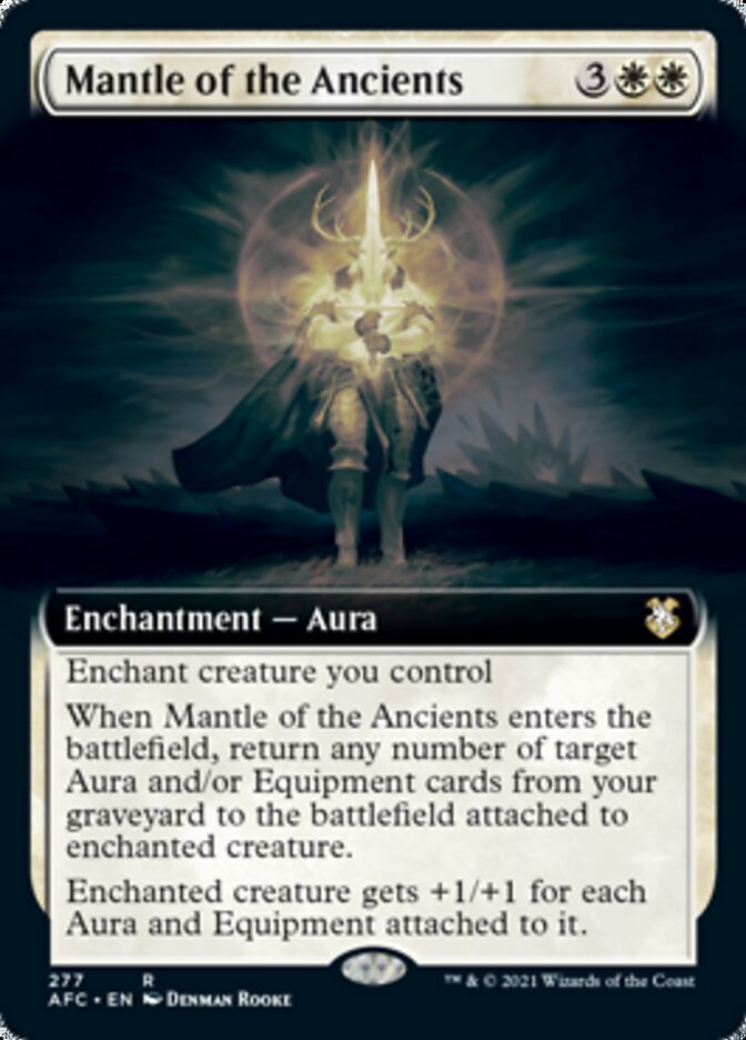 Mantle of the Ancients (Extended Art) [Dungeons & Dragons: Adventures in the Forgotten Realms Commander] | Gear Gaming Bentonville
