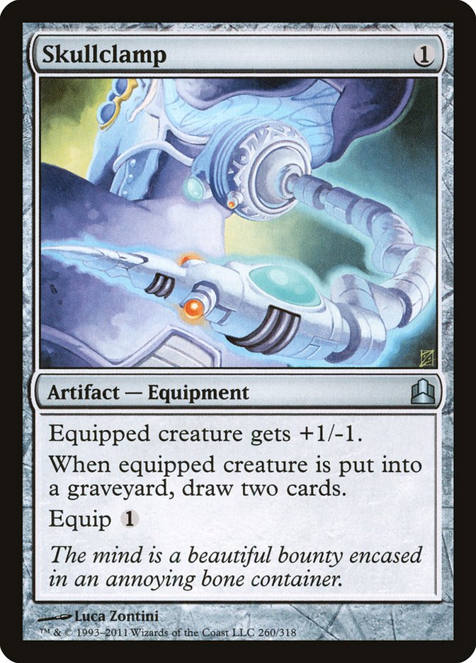 Skullclamp [Commander 2011] | Gear Gaming Bentonville