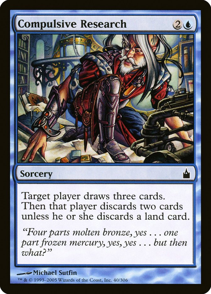 Compulsive Research [Ravnica: City of Guilds] | Gear Gaming Bentonville