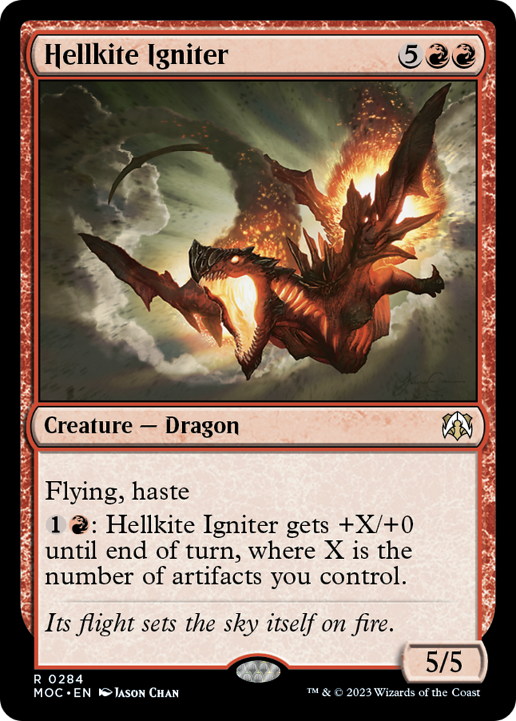 Hellkite Igniter [March of the Machine Commander] | Gear Gaming Bentonville