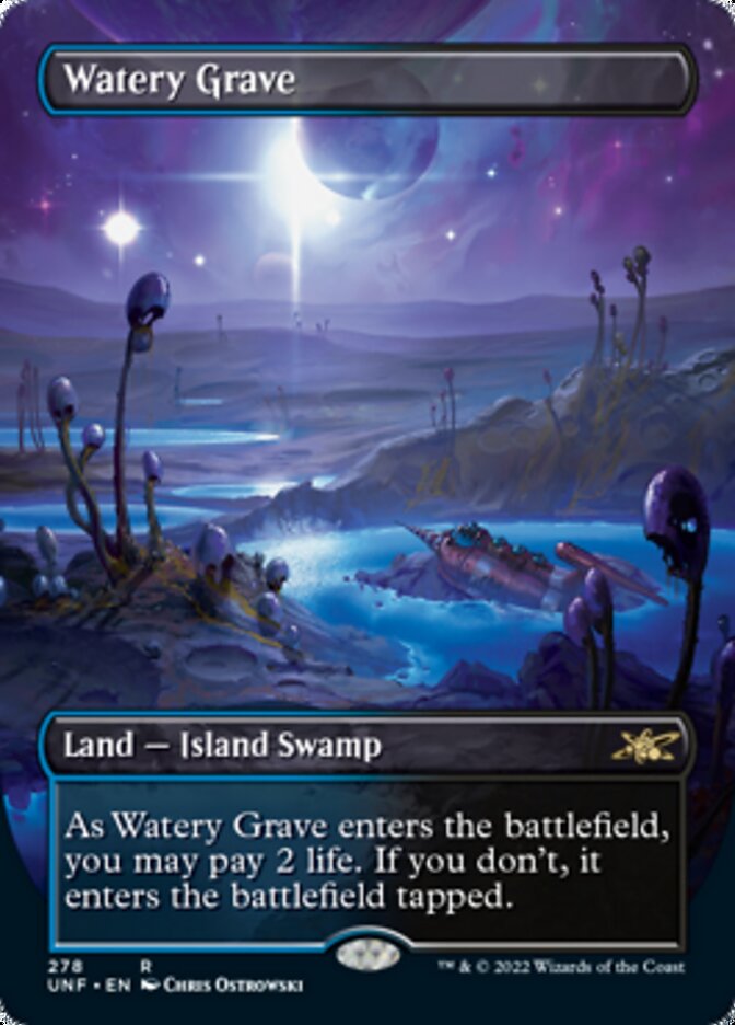 Watery Grave (Borderless) [Unfinity] | Gear Gaming Bentonville