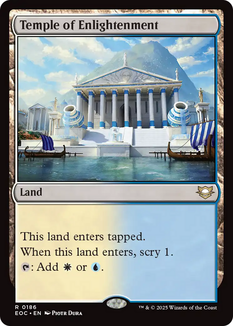 Temple of Enlightenment [Edge of Eternities Commander] | Gear Gaming Bentonville