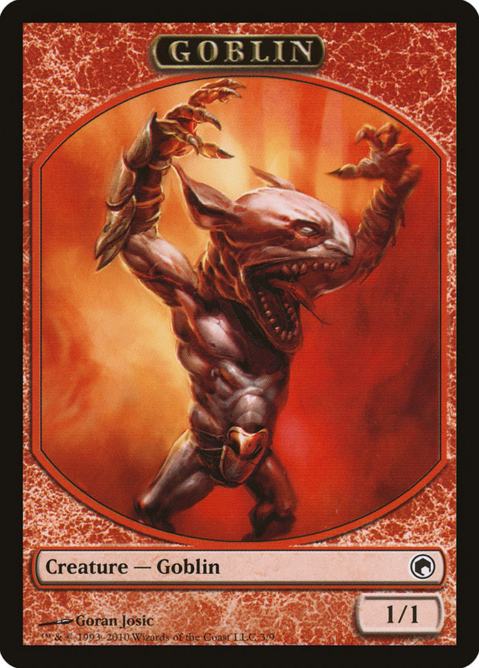 Goblin Token [Scars of Mirrodin Tokens] | Gear Gaming Bentonville