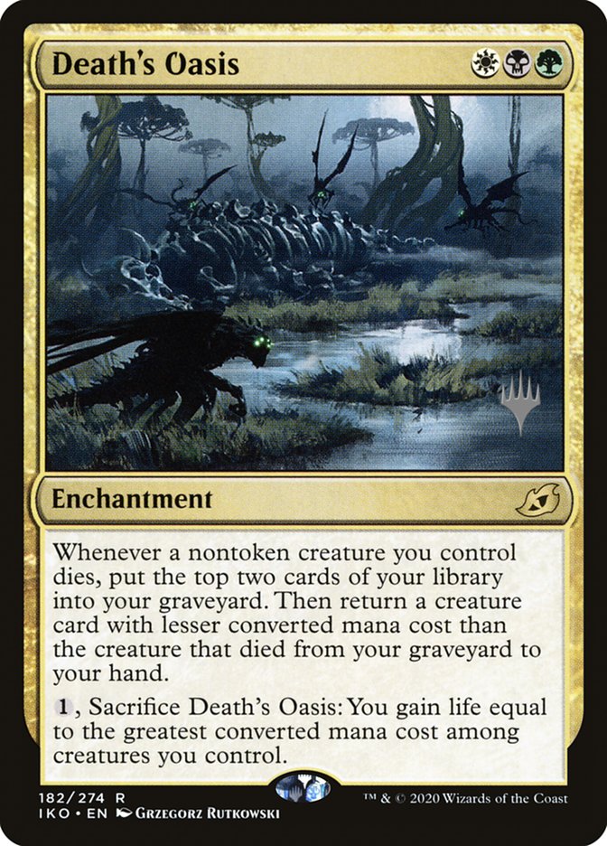 Death's Oasis (Promo Pack) [Ikoria: Lair of Behemoths Promos] | Gear Gaming Bentonville