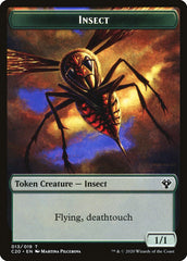 Spirit // Insect (013) Double-Sided Token [Commander 2020 Tokens] | Gear Gaming Bentonville