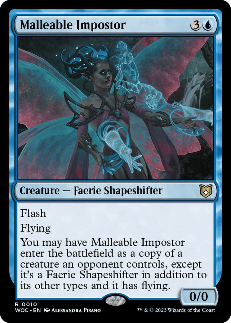 Malleable Impostor [Wilds of Eldraine Commander] | Gear Gaming Bentonville